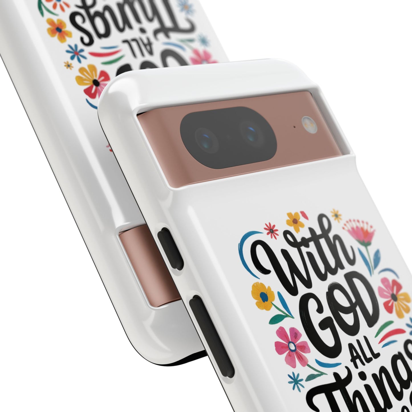 Copy of Good Vibes Retro Floral Phone Case 70s Style iPhone Google Pixel Samsung Cover Cute Aesthetic Groovy Case Vintage Sunshine Gift for Her